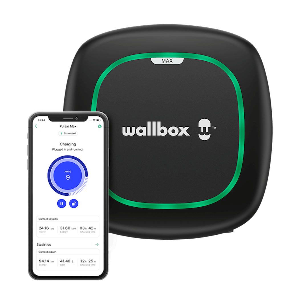Wallbox Pulsar max EV charger